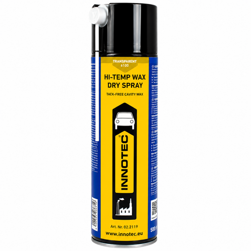 Innotec Hi-Temp Wax Dry Spray – Unterboden- & Hohlraumkonservierung