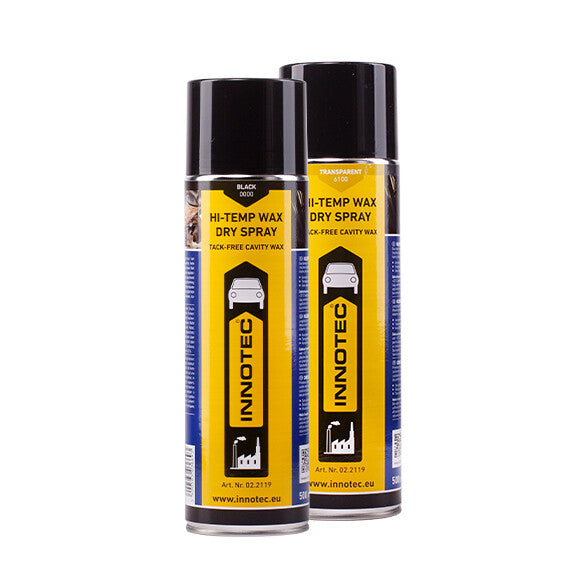 Innotec Hi-Temp Wax Dry Spray - Dunkelbraun (0980), 1 Stück, Artikelnummer 1360-4