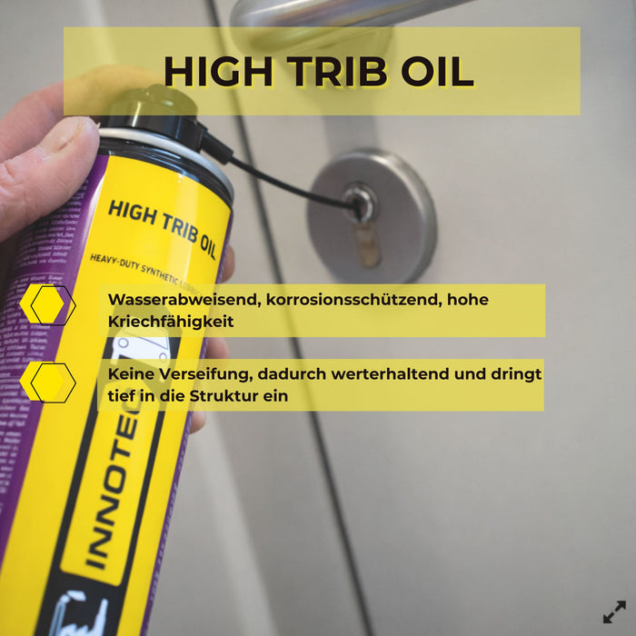 Innotec High-Trib Oil – Synthetisches PTFE-freies Schmieröl – Produktvorteil und Anwendung 5