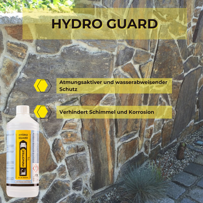 Innotec Hydro Guard – Farblose Imprägnierung – Produktvorteil und Anwendung 2