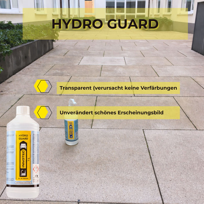 Innotec Hydro Guard – Farblose Imprägnierung – Produktvorteil und Anwendung 3