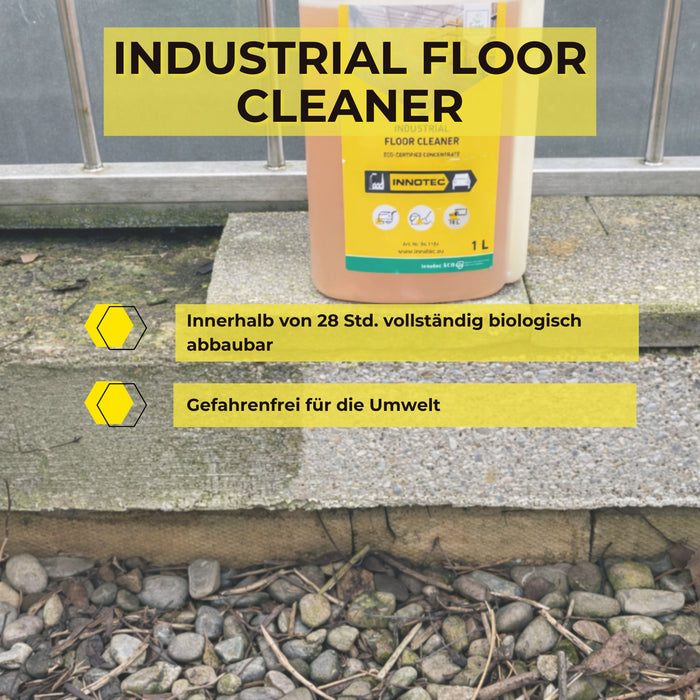 Innotec Industrial Floor Cleaner – Kraftvoller ökologischer Industriereiniger – Produktvorteil und Anwendung 1