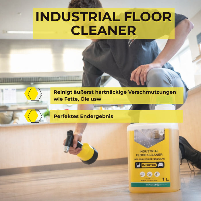 Innotec Industrial Floor Cleaner – Kraftvoller ökologischer Industriereiniger – Produktvorteil und Anwendung 5
