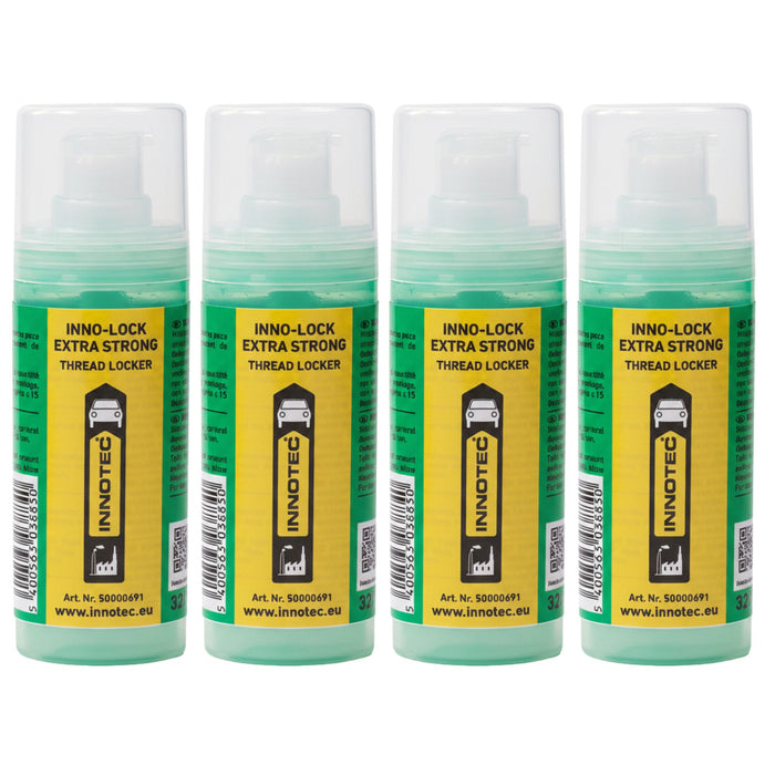 Innotec Inno-Lock - 'Extra Strong', New, Grün, 4er-Set, Artikelnummer 1583-1