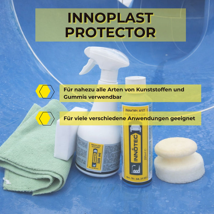 Innotec Innoplast Protector – Kunststoff- & Alupflege / Oberflächenschutz – Produktvorteil und Anwendung 3