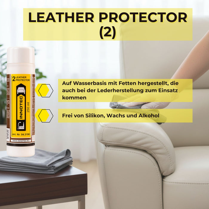 Innotec Leather Protector (2) – Lederpflege – Produktvorteil und Anwendung 2