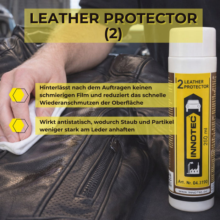Innotec Leather Protector (2) – Lederpflege – Produktvorteil und Anwendung 3
