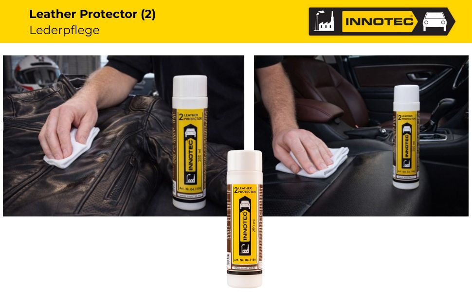 Innotec Leather Protector (2) – Lederpflege – Produktvorteil und Anwendung 6