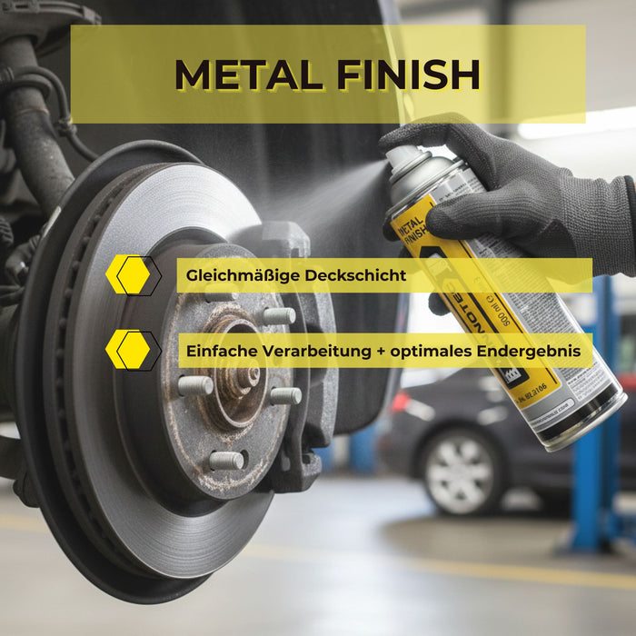 Innotec Metal Finish – Metallgrauer Lack – Produktvorteil und Anwendung 3