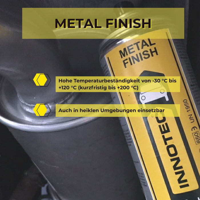 Innotec Metal Finish – Metallgrauer Lack – Produktvorteil und Anwendung 5