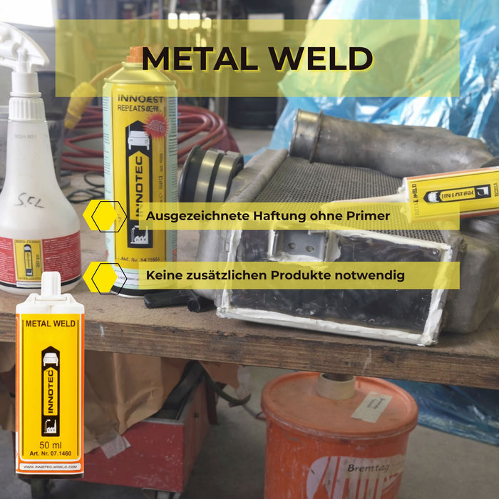 Innotec Metal Weld – 2K-Metallkleber – Produktvorteil und Anwendung 3