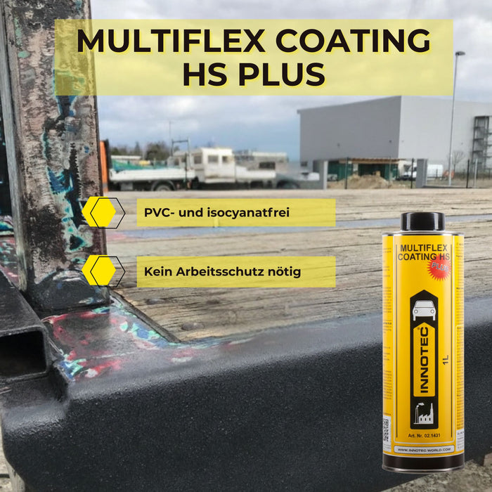 Innotec Multiflex Coating HS Plus – Steinschlagschutz – Produktvorteil und Anwendung 1