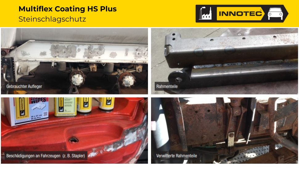 Innotec Multiflex Coating HS Plus – Steinschlagschutz – Produktvorteil und Anwendung 6