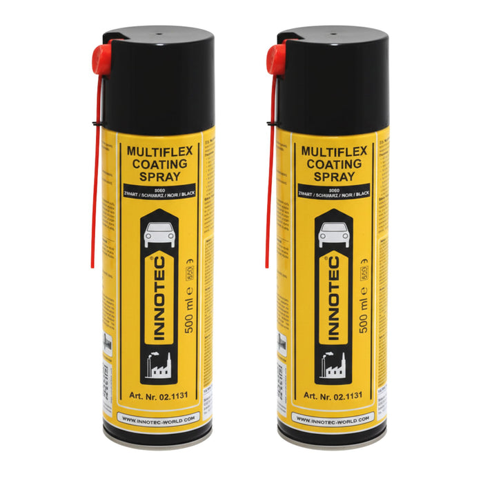 Innotec Multiflex Coating Spray - Schwarz (5000), 2er-Set, Artikelnummer 1373