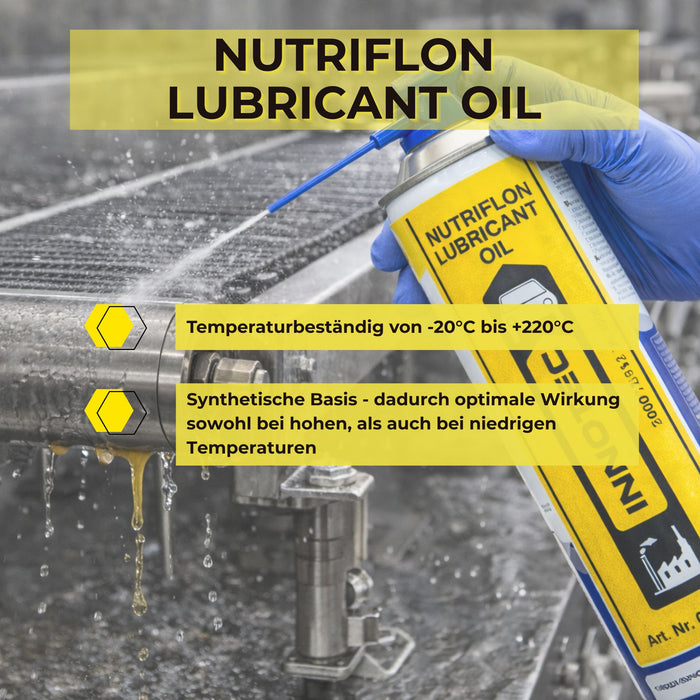 Innotec Nutriflon Lubricant Oil – Lebensmitteltaugliches Schmieröl – Produktvorteil und Anwendung 3