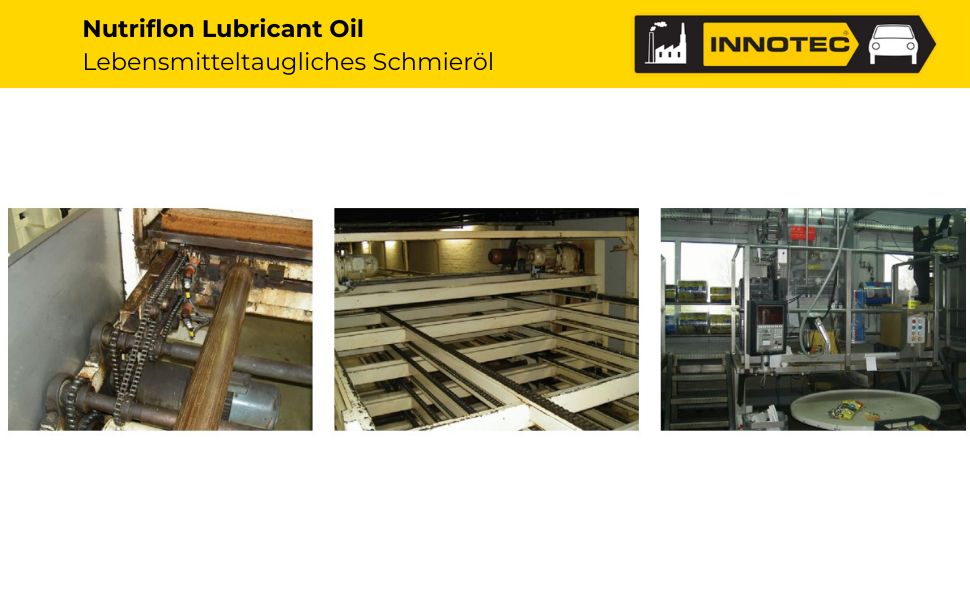 Innotec Nutriflon Lubricant Oil – Lebensmitteltaugliches Schmieröl – Produktvorteil und Anwendung 6