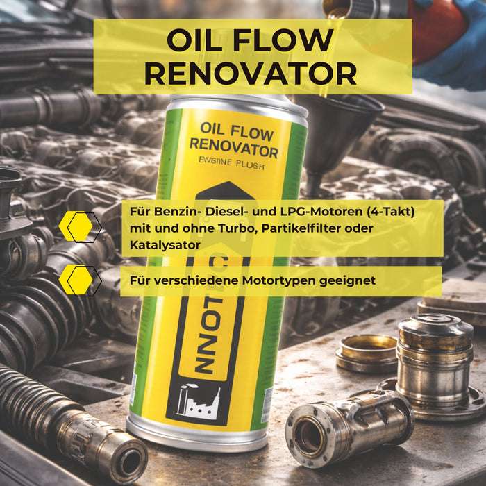 Innotec Oil Flow Renovator – Motorreinger - Ölzusatz – Produktvorteil und Anwendung 4