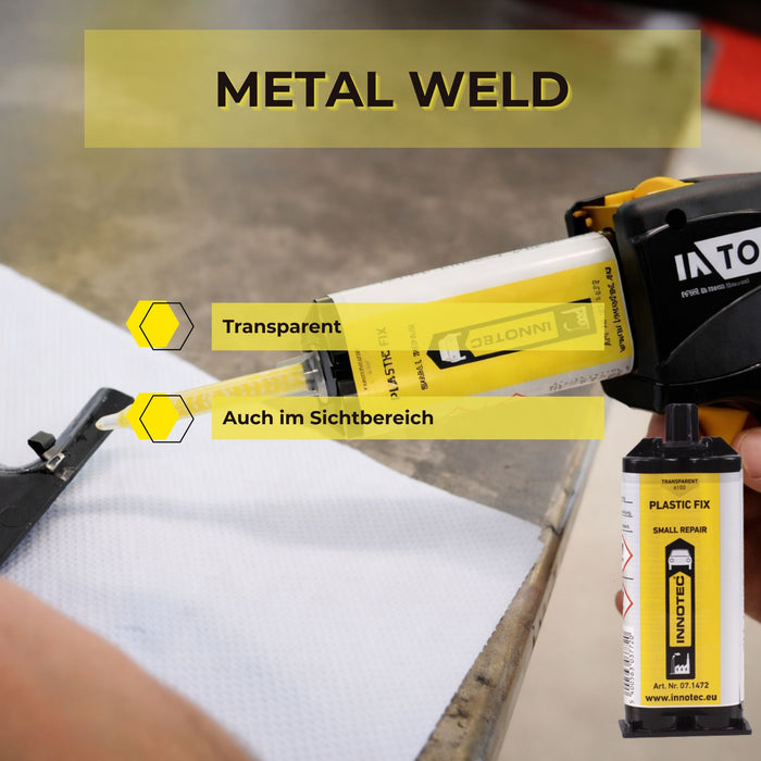 Innotec Plastic Fix – 2K-Reparaturkleber – Produktvorteil und Anwendung 4