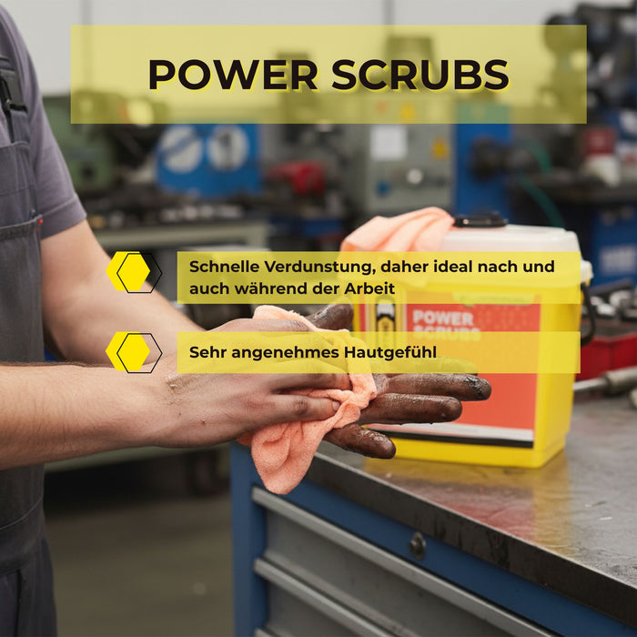 Innotec Power Scrubs – (Hand-) Reinigungstücher – Produktvorteil und Anwendung 4