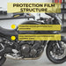 Innotec Protection Film Structure – Selbstklebende Steinschlagschutz-Folie – Produktvorteil und Anwendung 1
