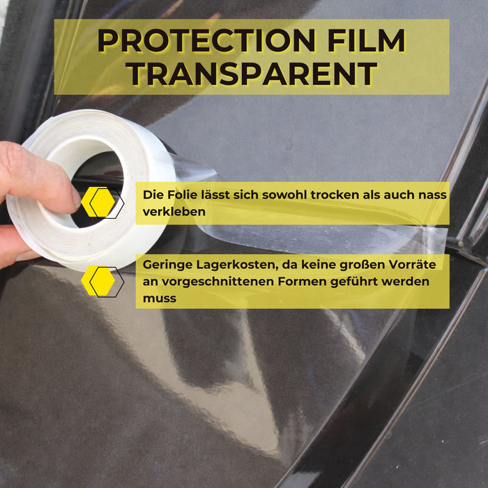 Innotec Protection Film Transparent – Selbstklebende Steinschlagschutz-Folie – Produktvorteil und Anwendung 2