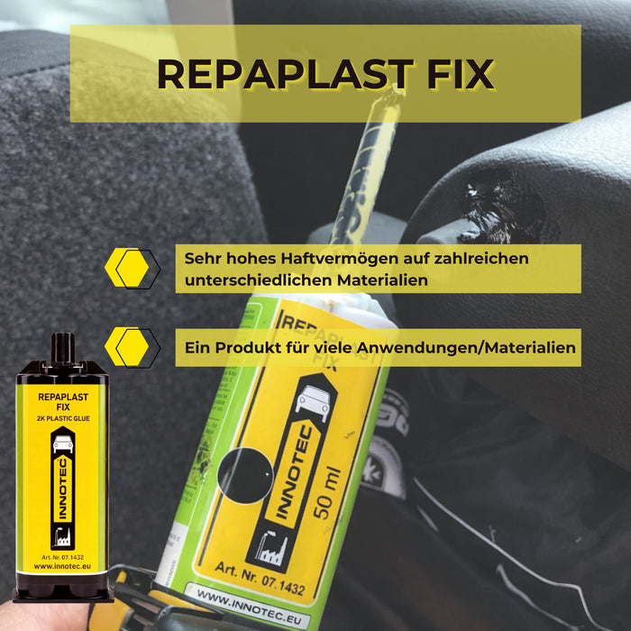 Innotec Repaplast Fix – 2K-PU-Klebstoff – Produktvorteil und Anwendung 1