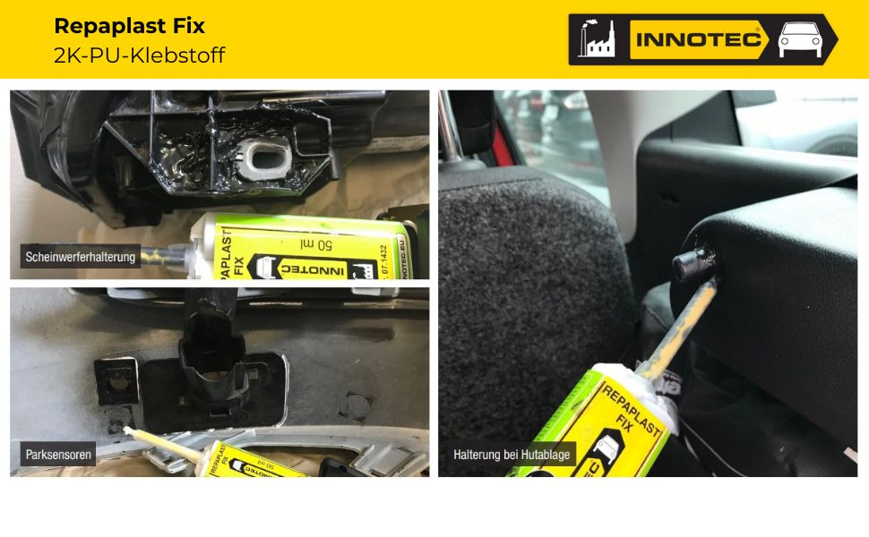 Innotec Repaplast Fix – 2K-PU-Klebstoff – Produktvorteil und Anwendung 6