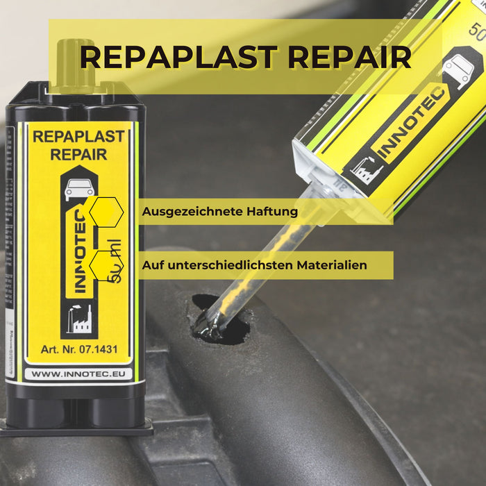 Innotec Repaplast Repair – 2K-Kunststoffkleber – Produktvorteil und Anwendung 3