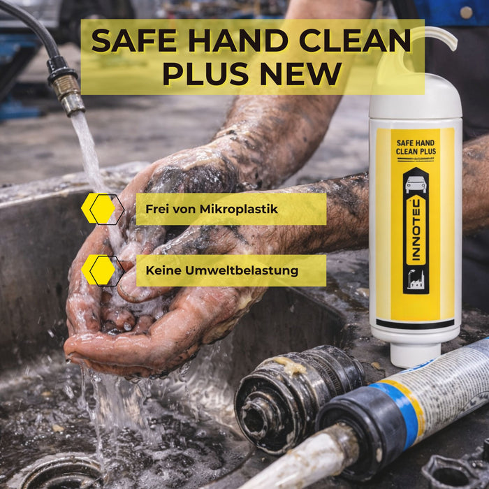 Innotec Safe Hand Clean Plus NEW – Handreiniger – Produktvorteil und Anwendung 1