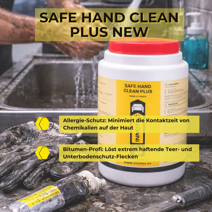 Innotec Safe Hand Clean Plus NEW – Handreiniger – Produktvorteil und Anwendung 6