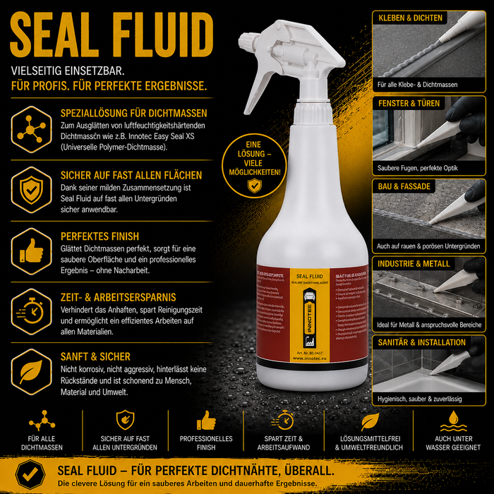 Innotec Seal Fluid – Lösungsmittelfreies Glättmittel – Produktvorteil und Anwendung 1
