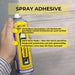 Innotec Spray Adhesive – Transparenter Sprühkleber – Produktvorteil und Anwendung 4
