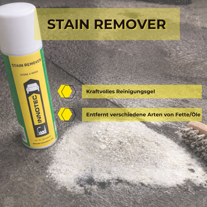 Innotec Stain Remover – Öl- und Fettfleckenentferner – Produktvorteil und Anwendung 3