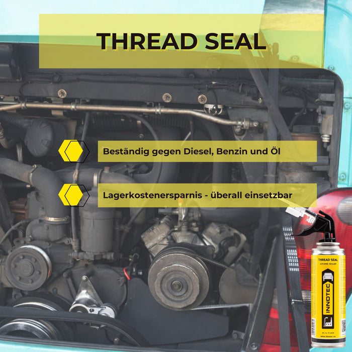 Innotec Thread Seal – Gelförmige Gewindedichtung – Produktvorteil und Anwendung 1
