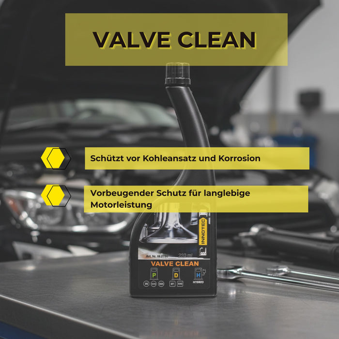 Innotec Valve Clean – Ventil-Reiniger – Produktvorteil und Anwendung 3