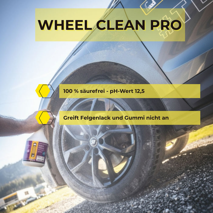 Innotec Wheel Clean Pro – Säurefreier Felgen- und Alureiniger – Produktvorteil und Anwendung 3