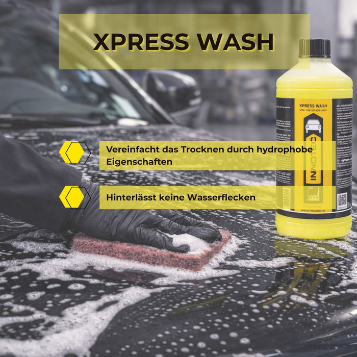 Innotec Xpress Wash – Auto-Shampoo / Lackreiniger – Produktvorteil und Anwendung 5