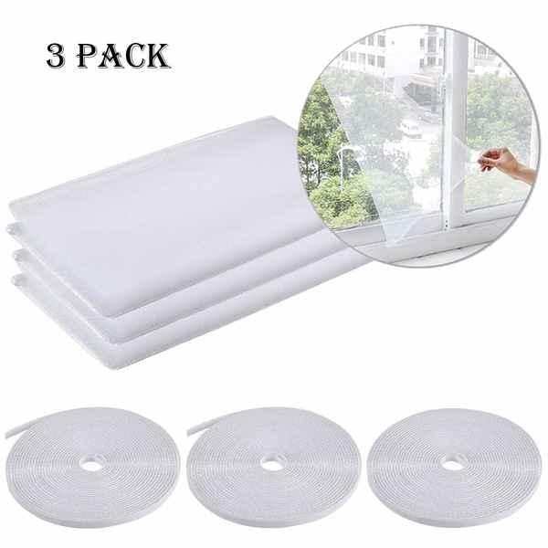 Schneidbarer Mückenschutz zum Aufkleben (150 x 200cm) Universal (3 uds) (Refurbished D)