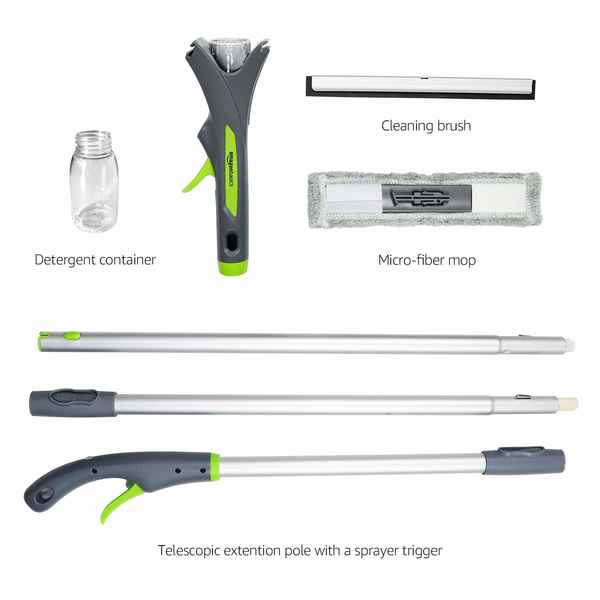 Scheibenreiniger mit Sprühgerät Ausziehbar (Refurbished B)