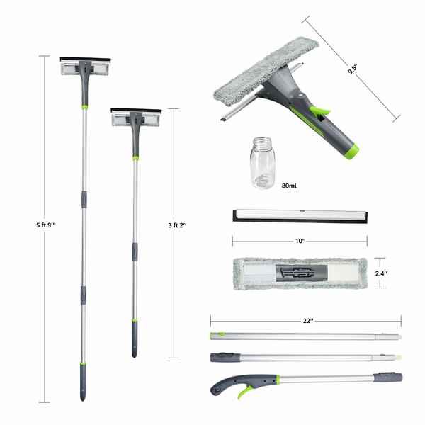 Scheibenreiniger mit Sprühgerät Ausziehbar (Refurbished B)