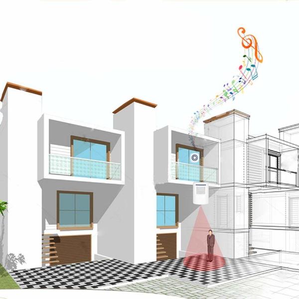 Intelligenter Tragbarer Alarm mit Bewegungsmelder HausFine (Refurbished A+)