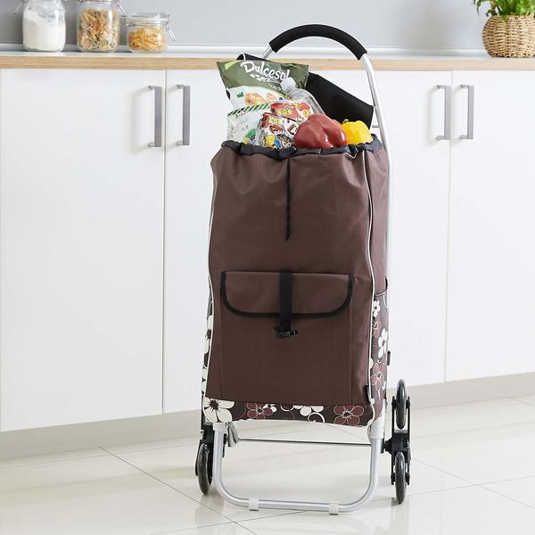 Warenkorb ZH1907157 Braun Blomster (50 l) (Refurbished B)