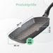 100% PFOA-freie Antihaft Grillpfanne - 28 cm Griddle Pan mit ILAG-Beschichtung - Aluminium Grillpfanne mit abnehmbarem Griff - Bratpfanne 