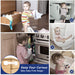 10 Stück Kindersicherung für Schrank und Schubladen, Schubladensicherung für Baby und Kinder für Tür Schränke Kühlschrank, Schrankschloss 