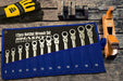 14-Tlg. Gelenk-Ratschenschlüssel Satz I Set 8-22 mm Gabelschlüssel-Ringmaul-Schlüssel-Set