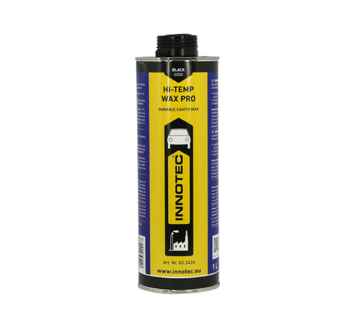 Innotec Hi-Temp Wax Dry Schwarz - Idealer Unterbodenschutz und Hohlraumkonservierung - Rostschutzmittel für alle Fahrzeuge - 1 Liter Dose