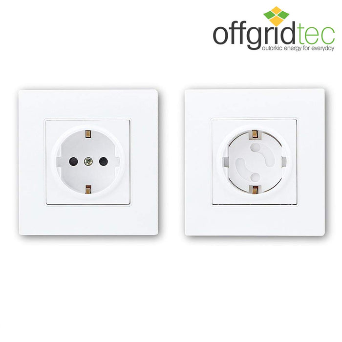 20x Kindersicherung fuer Steckdose mit Drehmechanik - Steckdosensicherung Baby Kleinkind