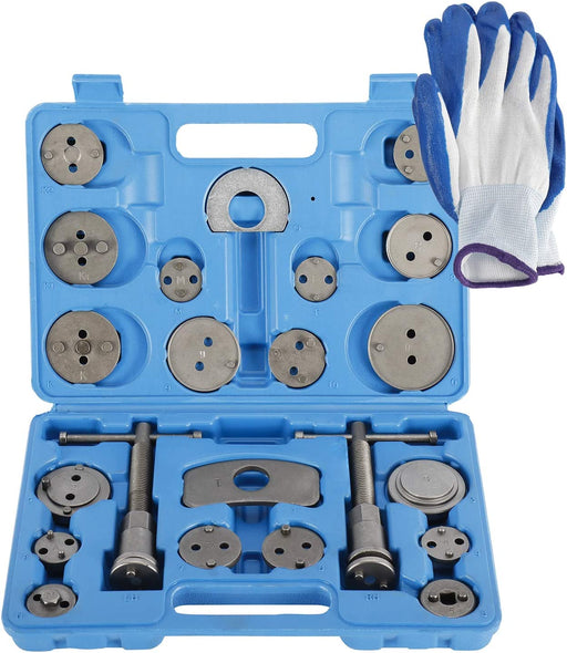 22 tlg. Universal Bremskolbenrücksteller Set Bremssattel Kolben Wind Zurück Tool Kit Bremse Instandsetzung Werkzeug Bremskolben