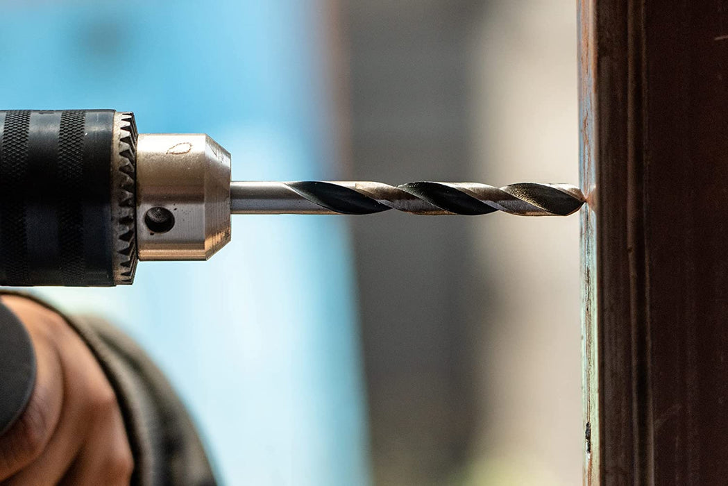 25tlg. HSS Spiralbohrer PointTeQ Set (für Metall, ProBox, Zubehör Bohrschrauber), Grau, Ø 1-13 mm