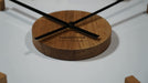 3D Wanduhren DIY Holz Eiche große Wanduhr 50-75CM 3D Wanduhr Modern Design EKO Wanduhren Wandtattoo Dekoration Uhren für Büro Wohnzimmer